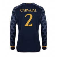 Real Madrid Daniel Carvajal #2 Auswärtstrikot 2023-24 Langarm